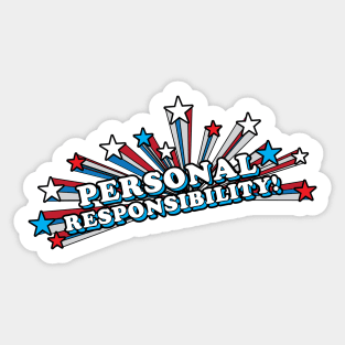 Personal Responsibility '76 Sticker